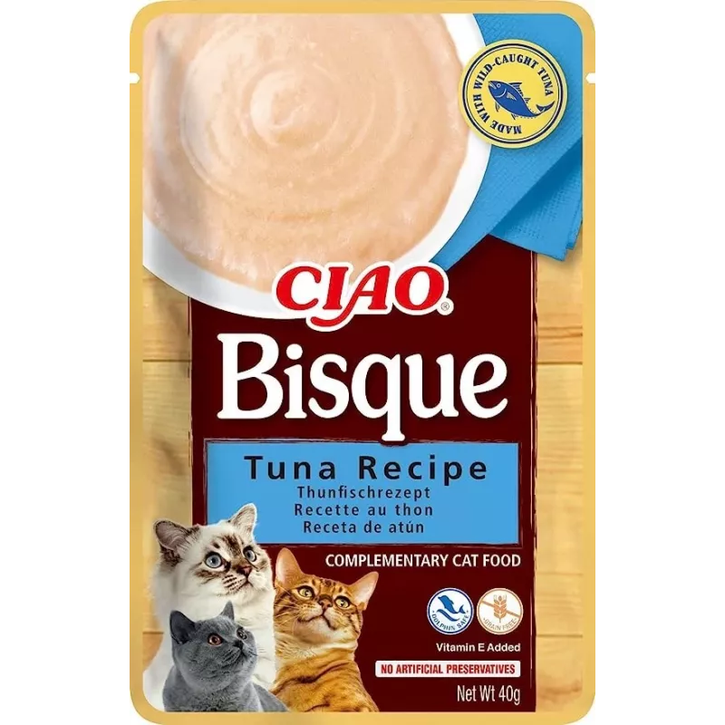 INABA Ciao Bisque Tuna - skanėstai katėms - 40g