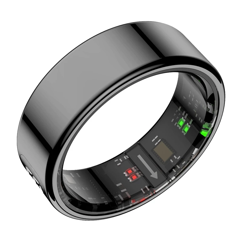 Colmi R12 18.3MM 8 (juodas) išmanusis žiedas