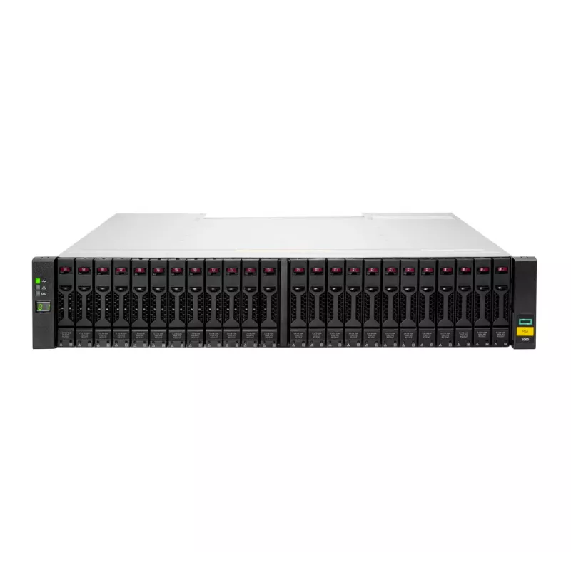 HPE MSA 2060 disko masyvas 0 TB 2U stovo modulis sidabrinis juodas HDD SSD