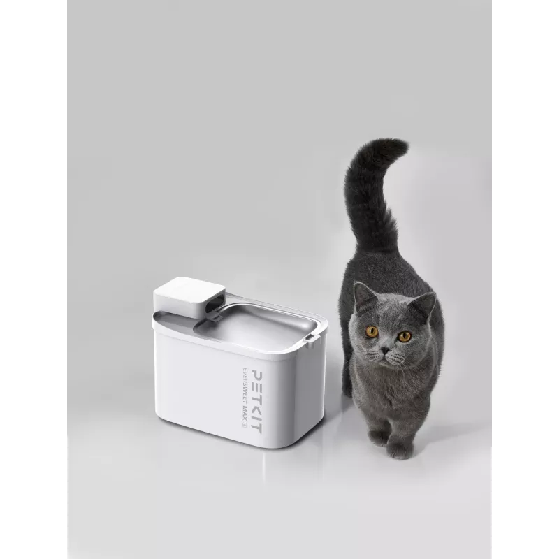 Vandens fontanas gyvūnams PETKIT Eversweet Max 2 – 3 l talpa, be BPA, baltas