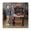 Vaikiškų dirbtuvių rinkinys SMOBY Bricolo Builder 7600360741 – konstrukcinių įrankių komplektas vaidmenų žaidimams