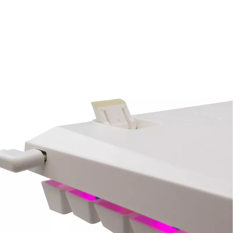 Mechaninė klaviatūra White Shark Wakizashi-2 US Red Switch, Tenkeyless / US išdėstymas, balta