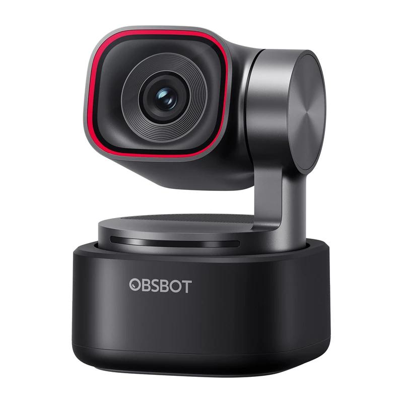 Internetinė kamera Obsbot Tiny 3 PTZ 4K – kompaktiška PTZ kamera srautiniam perdavimui ir konferencijoms