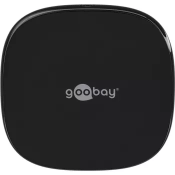 Goobay 64675 Belaidis įkrovimo imtuvas mobiliesiems įrenginiams – telefonui, išmaniajam laikrodžiui, planšetei, USB Type-C (64675)