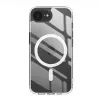 Nevox StyleShell SHOCKFlex dėklas, skirtas iPhone 16e/17e, suderinamas su MagSafe, permatomas