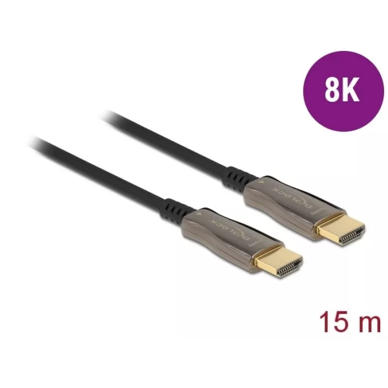 Aktyvus optinis HDMI kabelis DeLOCK 84037 8K 60 Hz 15 m