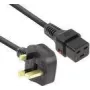 ACT maitinimo laidas UK kištukas - C19 IEC Lock juodas 2 m PC1214 230V 16A