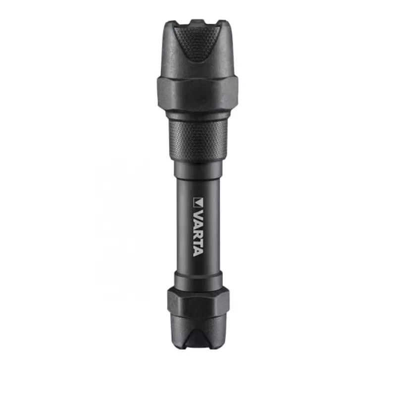 Varta Indestructible F20 Pro – rankinis žibintuvėlis – juodas – aliuminis – 9 m – IP67 – LED