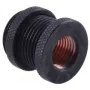 Alphacool 17069 žalvarinė jungtis chromuota juoda minkštai žarnai 31 mm 24 mm 46 g