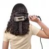 BaByliss C260E EasyWaves tekstūravimo lygintuvas, šiltai juodas, sidabrinis, 70.9 cm (1.8 m)