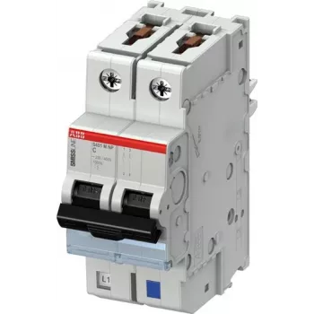 ABB STOTZ-KONTAKT Miniatiūrinis automatinis jungiklis 16A C 2p (1p+N) S401M-C16NP (2CCS571103R8164)