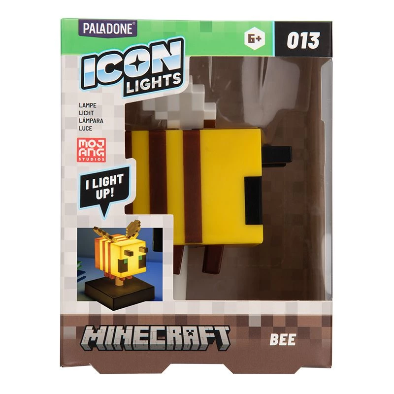 Paladone Minecraft Bitės ikoninis šviestuvas