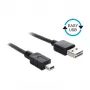 USB kabelis DeLOCK 0.5m USB2.0-A USB2.0 Mini-B