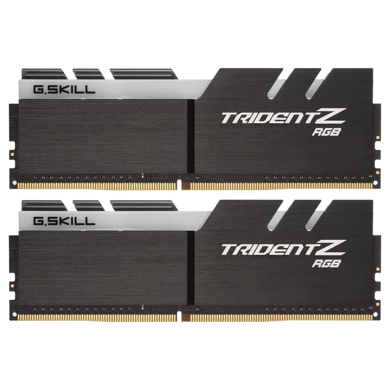 G.SKILL Trident Z RGB DDR4 16 GB (2x8 GB) 3200 MHz RAM modulis su radiatoriumi