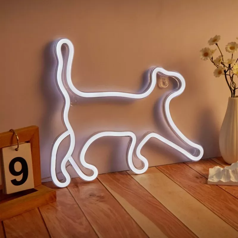 Dekoratyvinė neoninė lemputė MANTA SNL70WH Style Neon Lights CAT 2 balta 70 cm