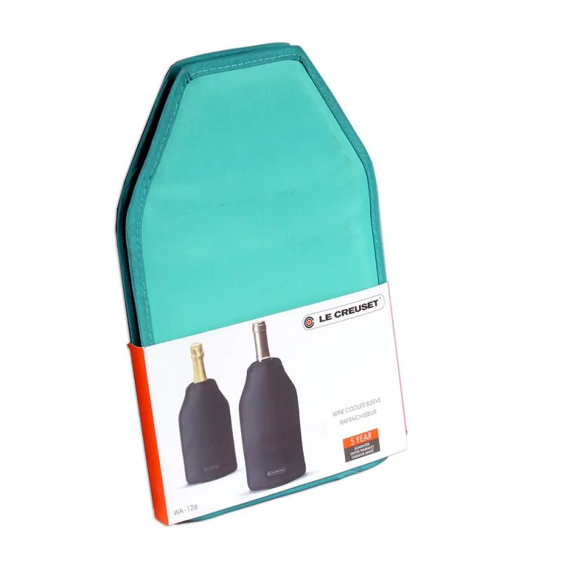 Le Creuset WA-126 Aktyvus vyno aušintuvo rankovė - Karibų mėlyna