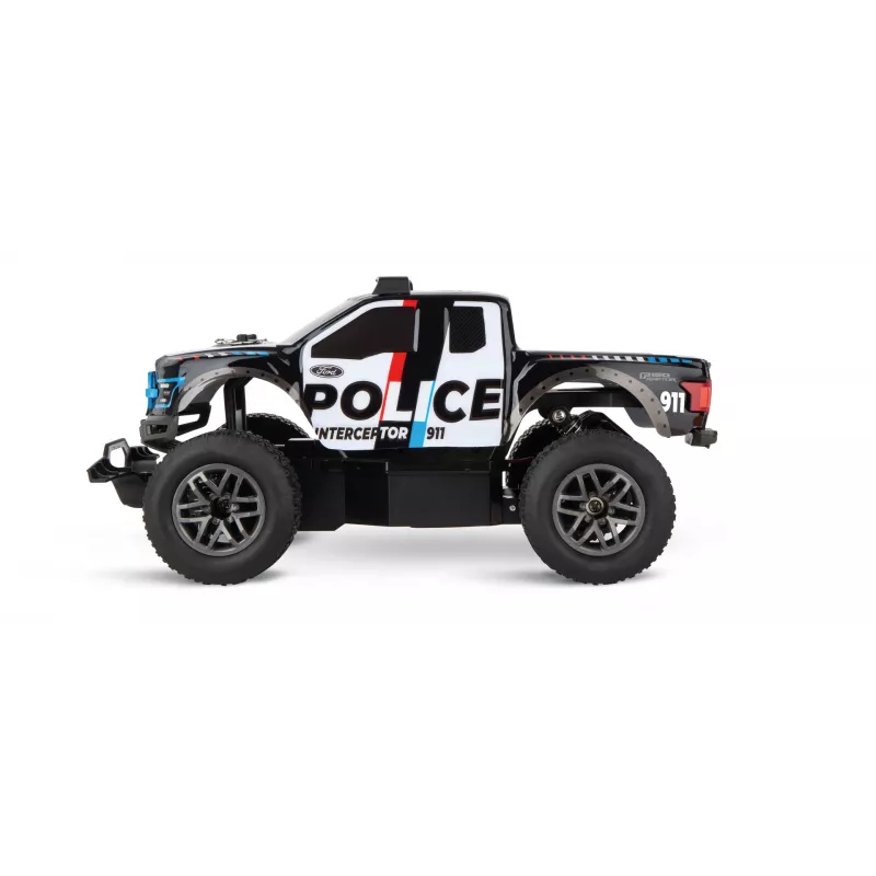 Valdomas automobilis CARRERA Ford F-150 Raptor Policija 2,4 GHz RC modelis