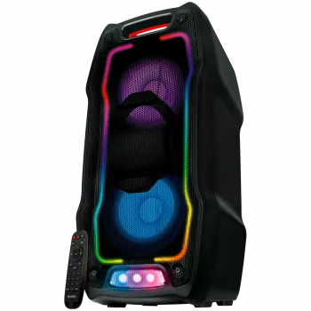 Garsiakalbis SVEN PS-730, juodas (100W, TWS, Bluetooth, FM, USB, microSD, LED ekranas, 4400 mAh)