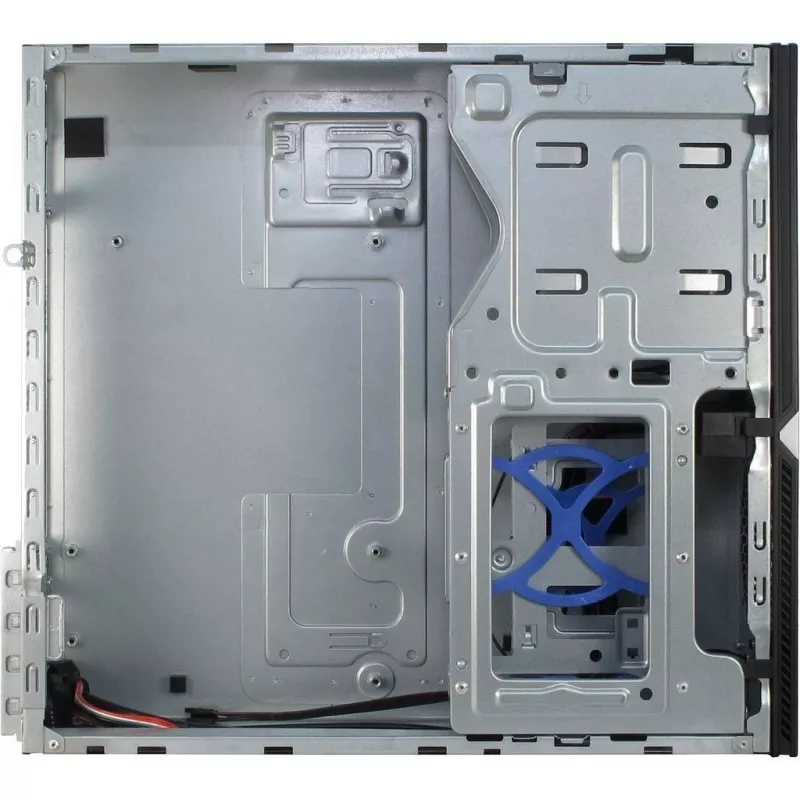 Inter-Tech IT-503 – SFF korpusas – Mini-ATX – be maitinimo šaltinio (TFX12V) – matinė juoda – USB/Audio (88881270)