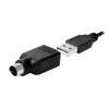 LogiLink ID0019A lanksti USB klaviatūra, QWERTZ, vokiškas išdėstymas, juoda
