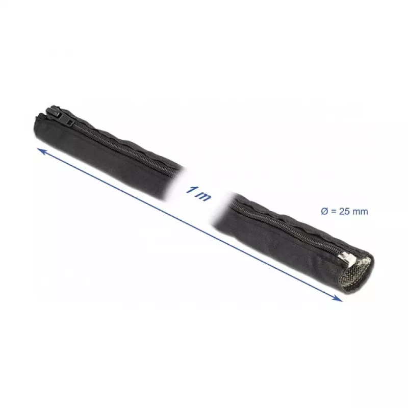 DeLOCK EMI ekranuojanti pintinė rankovė 1m x 25mm juoda