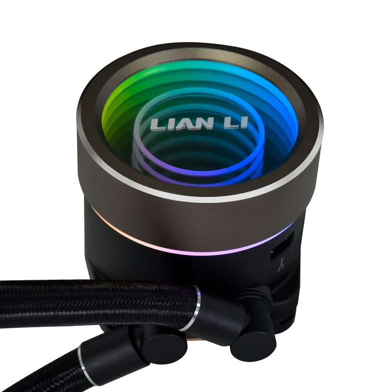 All-in-one skysčio aušintuvas Lian Li Galahad II Trinity 12 cm Juodas (pažeista pakuotė)