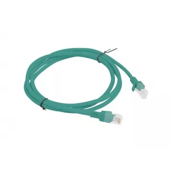 PATCHCORD Cat.6 UTP 1,5 m Žalia FLUKE PASSED LANBERG 10-VNT.