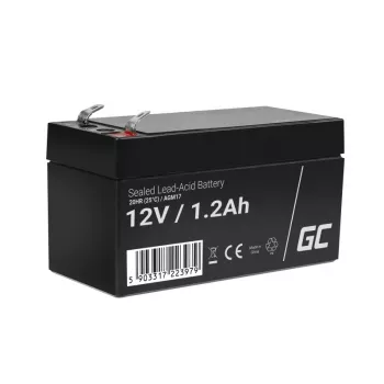 Švino rūgšties (VRLA) akumuliatorius Green Cell AGM17 12 V 1,2 Ah