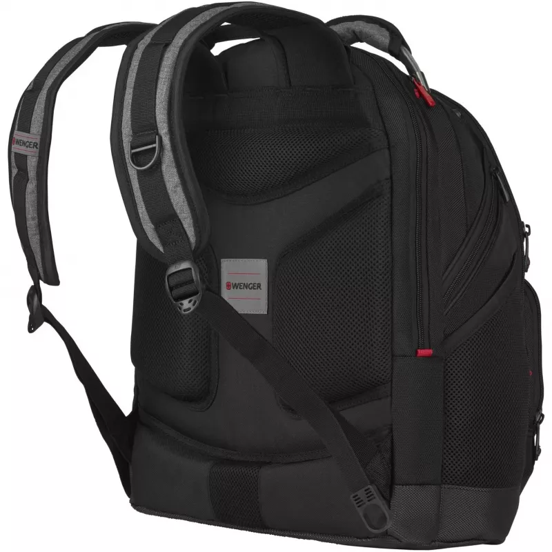 Wenger IBEX Deluxe - kuprinė nešiojamam kompiuteriui - 43,2 cm - 35,60 cm (14 inch) - 40,6 cm (16 inch) - Juoda (606493)
