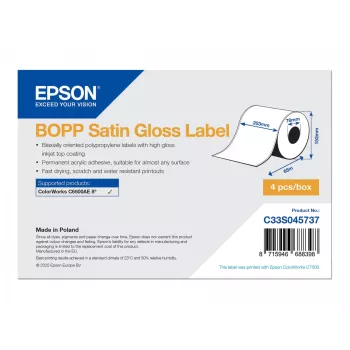 Epson C33S045737 etiketės polipropileno ritinys