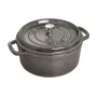 Staub Cocotte 3.8 L Apvalus ketaus troškinimo indas kepimui