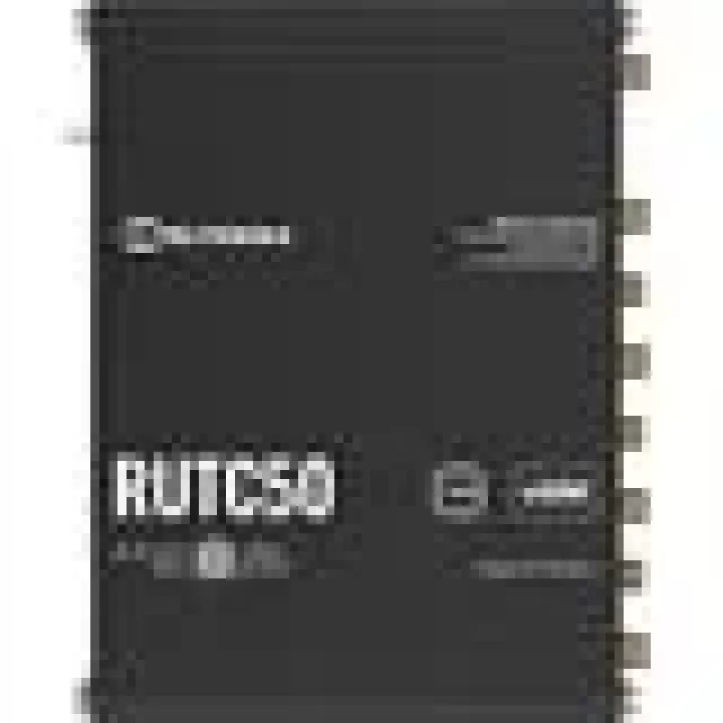 TELTONIKA NETWORKS RUTC50 V2 maršrutizatorius su eSIM, 5G/4G/LTE/3G, WiFi 6