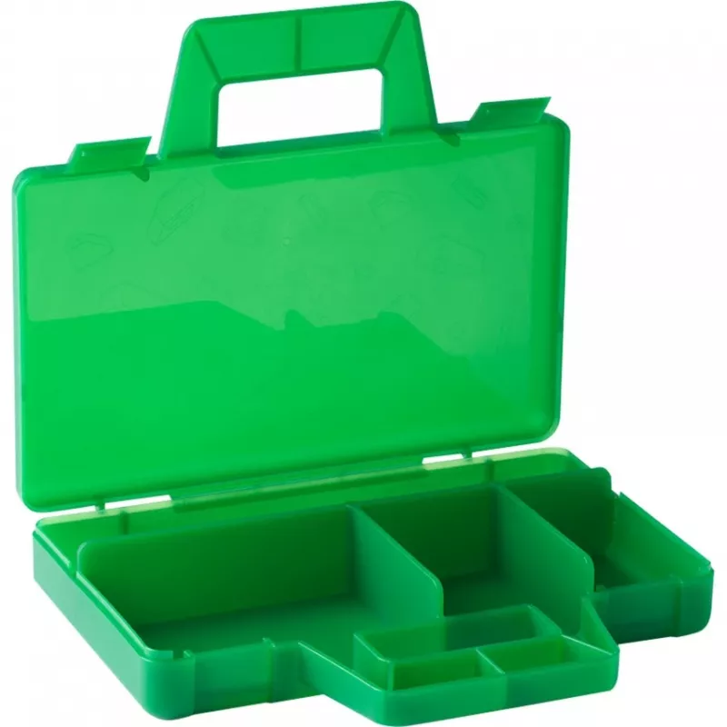 Laikymo dėžė Room Copenhagen Sorting Box LEGO 40870003 Žalia – modulinis žaislams suderinamas organizatorius