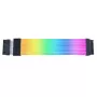 PCIe RGB kabelis Lian Li Strimer Wireless, 2x 8 kontaktų, 0,34 m, juodas/permatomas, silikonas/TPE