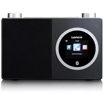 Lenco DIR-70 – Tinklinis garso grotuvas – 3 W (bendra galia) – Juoda (DIR-70BK)