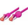 Tecline 71501P Ethernet Patch Laidas, Magenta