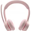 Logitech Zone 300 belaidės ausinės su mikrofonu, rožinės spalvos, 981-001412