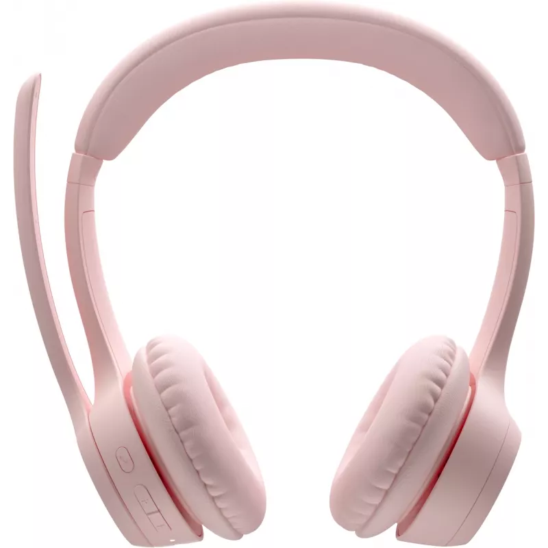 Logitech Zone 300 belaidės ausinės su mikrofonu, rožinės spalvos, 981-001412