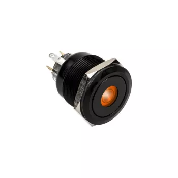 DimasTech PD220 vandalizmui atsparus 25 mm mygtukas Blackline Dot RGB