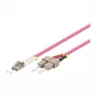 GoodConnections Patch Laidas LWL Duplex OM4 (Multimodinis, 50/125) LC/SC, LSZH, reversibilioji poliškumas, 2m