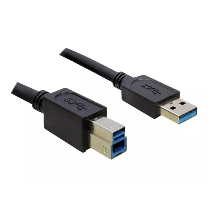 USB šakotuvas DeLOCK 4 portai 5000 Mbit/s Juoda Balta