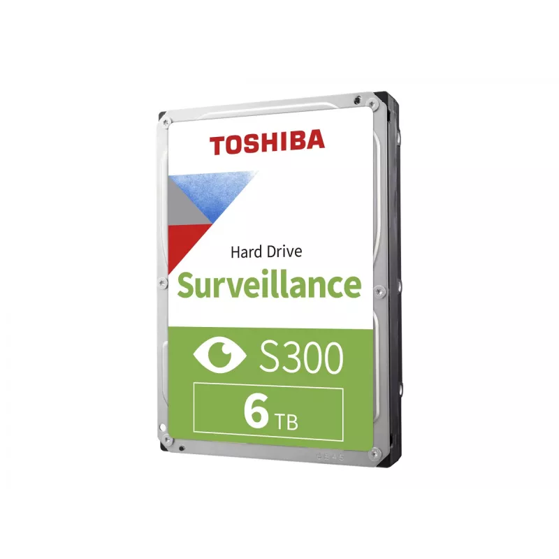 Toshiba S300 Surveillance 3.5 inch vidinis kietasis diskas SATA 6Gb/s - 6TB, 5400RPM