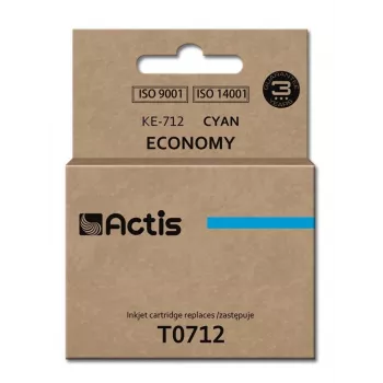 Actis KE-712 rašalas (Epson T0712, T0892, T1002 pakaitalas; standartinis; 13,5 ml; žydra)