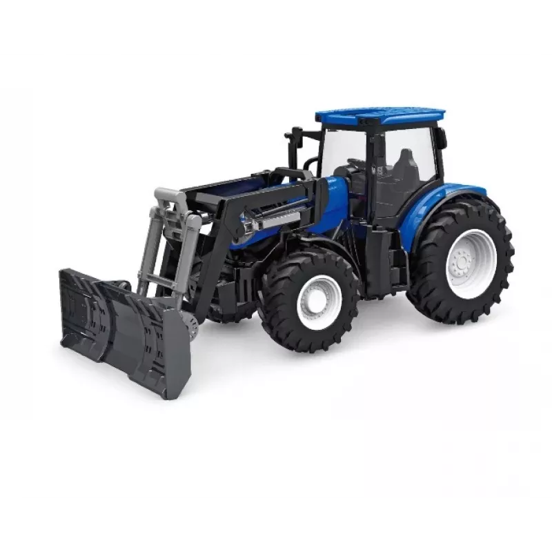 Traktorius Amewi Toy Traktor su sniego valytuvu Elektrinis variklis 1:24