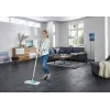 Leifheit Profi XL cotton plus plokščias šluotražis – 420 mm plotis, 360° sukama galvutė, medvilnė/pluoštas, aliumininis kotas