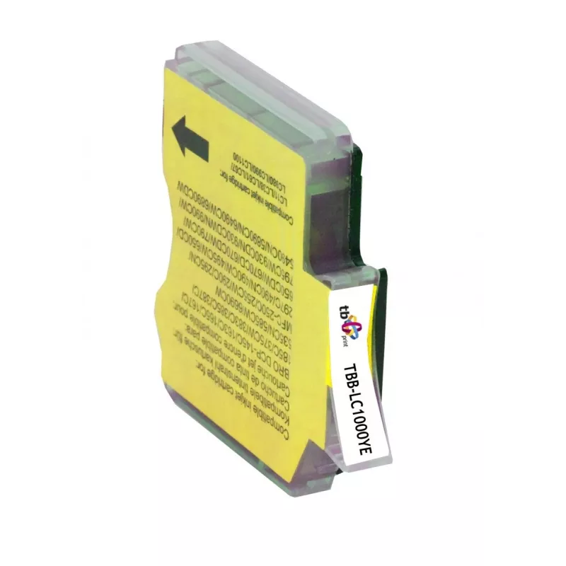 Kasetė rašalinė TBB-LC1000YE (Brother LC1000YE) Geltona 100% nauja