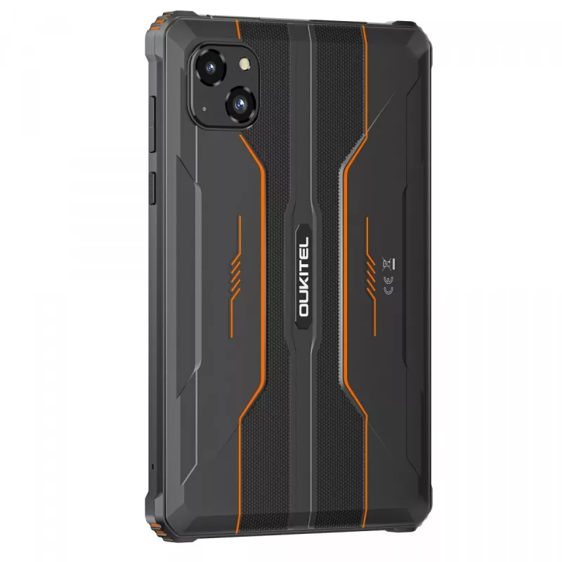 Oukitel RT3 Pro planšetė 4GB RAM 128GB Oranžinė tvirta 5150 mAh