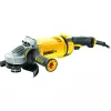 Kampinis šlifuoklis DEWALT 180 mm, 2400 W, 8500 aps./min., dvirankis