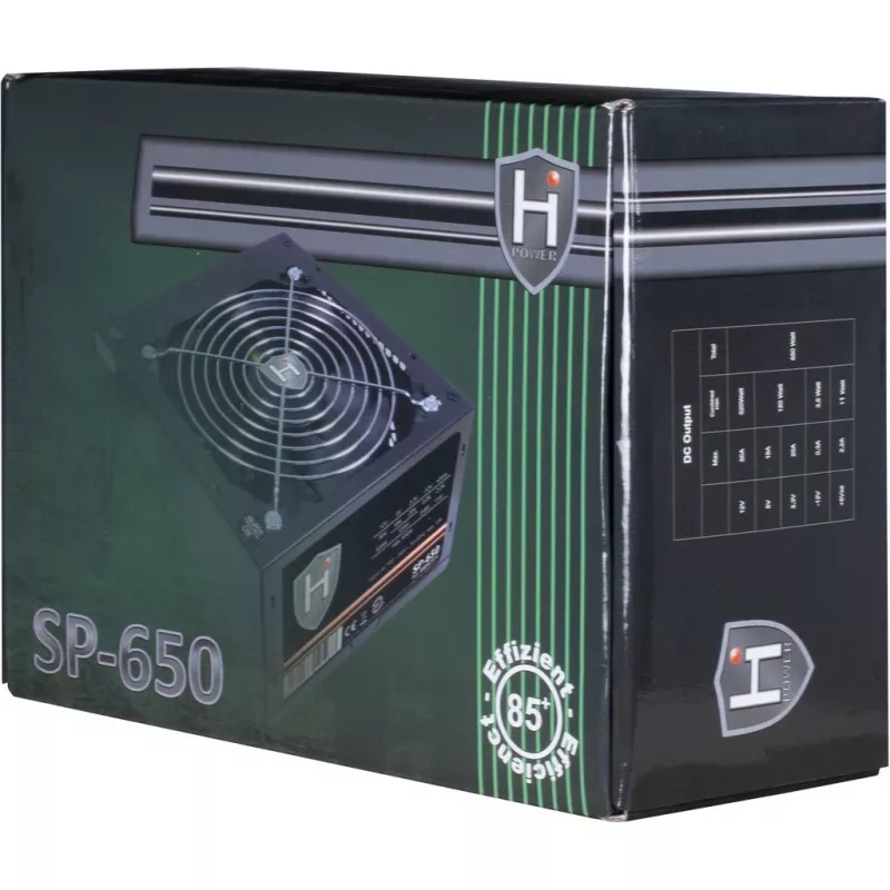 Maitinimo blokas Inter-Tech HIPOWER SP-650 650 W