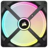 Ventiliatorių rinkinys Corsair iCUE LINK QX120 RGB 120mm PWM (3 vnt.) CO-9051004-WW